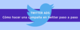 Twitter Ads: cómo hacer una campaña en twitter paso a paso